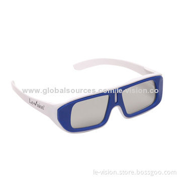 Children's Passive 3D Glasses for Digital Cinema with Silver Screen Export to Worldwide